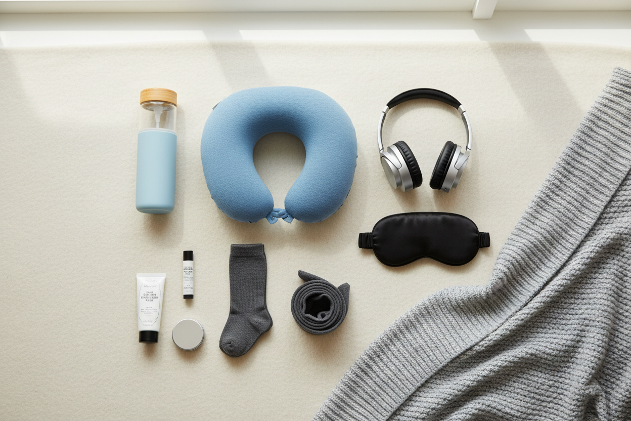 Comfort & In-Flight Essentials