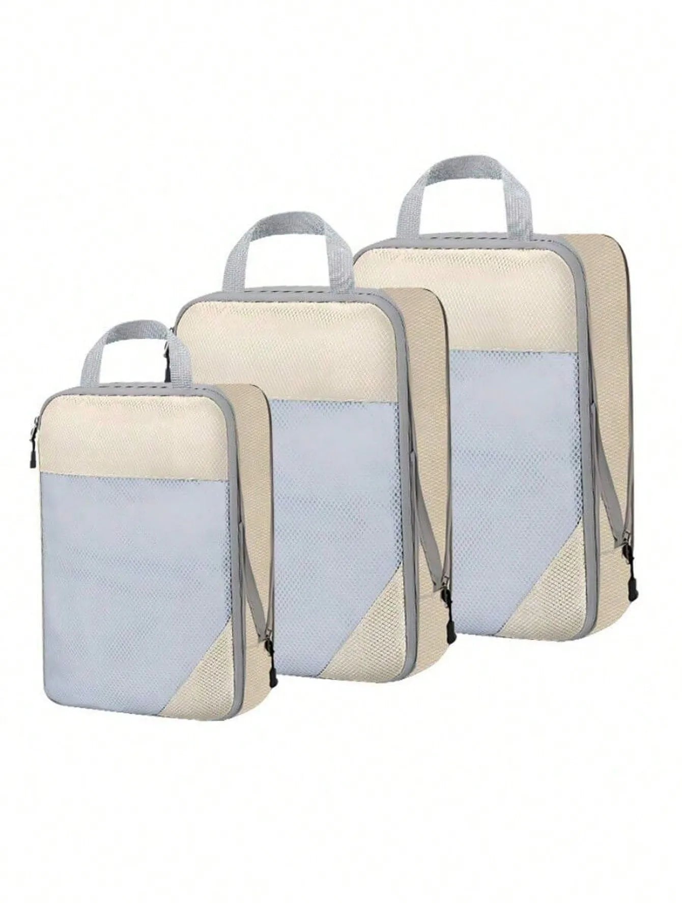 10/7 Pcs Set Travel Organizer Storage Bags Suitcase Packing Cubes Cases Portable Wardrobe Luggage Clothes Shoe Pouch Fold