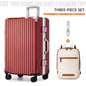 Aluminium Frame Rolling Suitcase with USB Port & Combination Lock – 20" to 26"