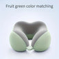 Ergonomic U-shaped Travel Neck Pillow – Lightweight & Portable