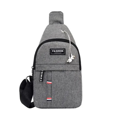 Men's Waterproof Large Capacity Shoulder Bag