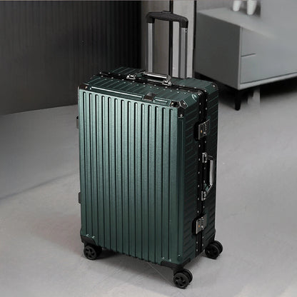 Aluminium Frame Rolling Suitcase with USB Port & Combination Lock – 20" to 26"