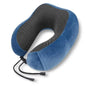 U-shaped Memory Cotton Travel Neck Pillow – Soft Flight & Road Trip Support