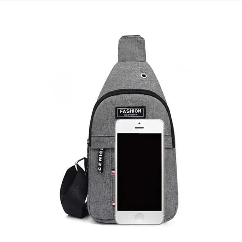 Men's Waterproof Large Capacity Shoulder Bag