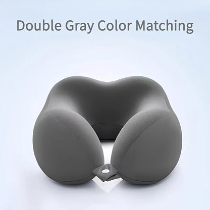 Ergonomic U-shaped Travel Neck Pillow – Lightweight & Portable