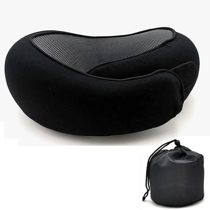 Snail Style Memory Foam Travel Neck Pillow – Ergonomic Flight Support