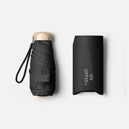 Compact Folding Travel Umbrella – Windproof 6K Frame | 5 Colours