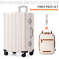 Aluminium Frame Rolling Suitcase with USB Port & Combination Lock – 20" to 26"
