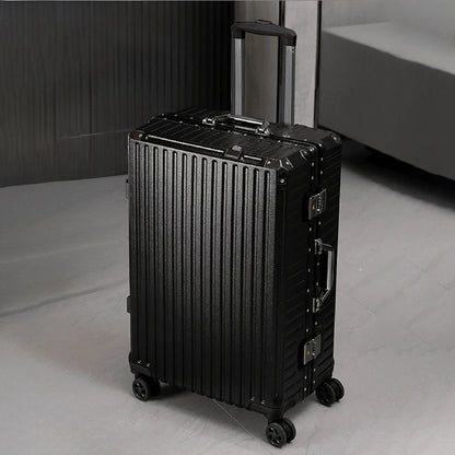 Aluminium Frame Rolling Suitcase with USB Port & Combination Lock – 20" to 26"