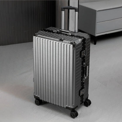 Aluminium Frame Rolling Suitcase with USB Port & Combination Lock – 20" to 26"