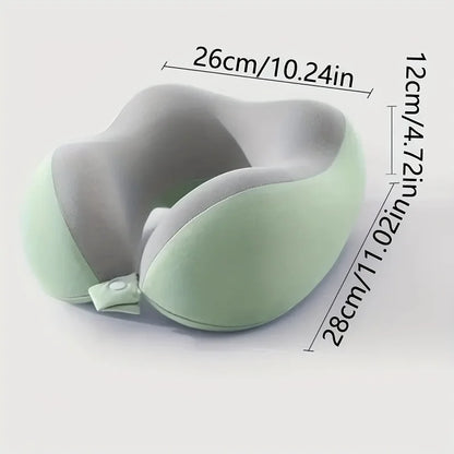 Ergonomic U-shaped Travel Neck Pillow – Lightweight & Portable