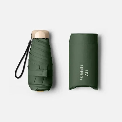 Compact Folding Travel Umbrella – Windproof 6K Frame | 5 Colours