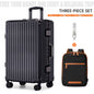 Aluminium Frame Rolling Suitcase with USB Port & Combination Lock – 20" to 26"
