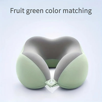 Ergonomic U-shaped Travel Neck Pillow – Lightweight & Portable