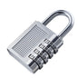 4 Digits Password Code Combination Waterproof Mini Padlock Zinc Alloy Suitcase For Luggage Travel Smart Door Lock