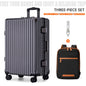 Aluminium Frame Rolling Suitcase with USB Port & Combination Lock – 20" to 26"