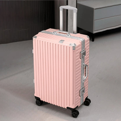 Aluminium Frame Rolling Suitcase with USB Port & Combination Lock – 20" to 26"