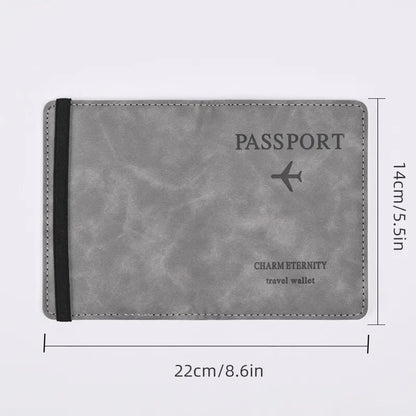 Passport Holder for Travel Essentials  Passport Wallet Cover Case for Travel  Accessories,Passport Book Holders for Women/Men