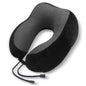 U-shaped Memory Cotton Travel Neck Pillow – Soft Flight & Road Trip Support