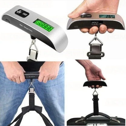 50kg 10g Digital Scale Electronic Luggage Hanging Scale