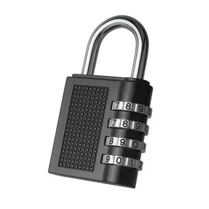 4 Digits Password Code Combination Waterproof Mini Padlock Zinc Alloy Suitcase For Luggage Travel Smart Door Lock